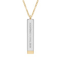 More Than A Conqueror — Engraved Personalized Secret Message Necklace